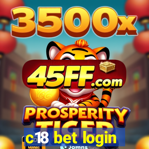 c18 bet login